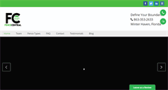 Desktop Screenshot of fencecentralfl.com